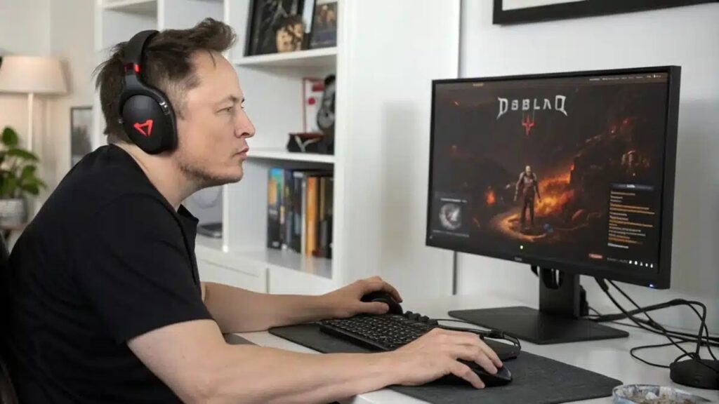 Elon Musks Gaming Obsession From Diablo to Path of Exile 2 elonmursk1k565655